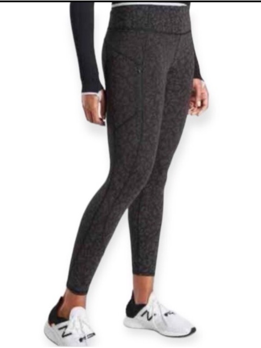 Athleta Rainier Reflective Printed Tight